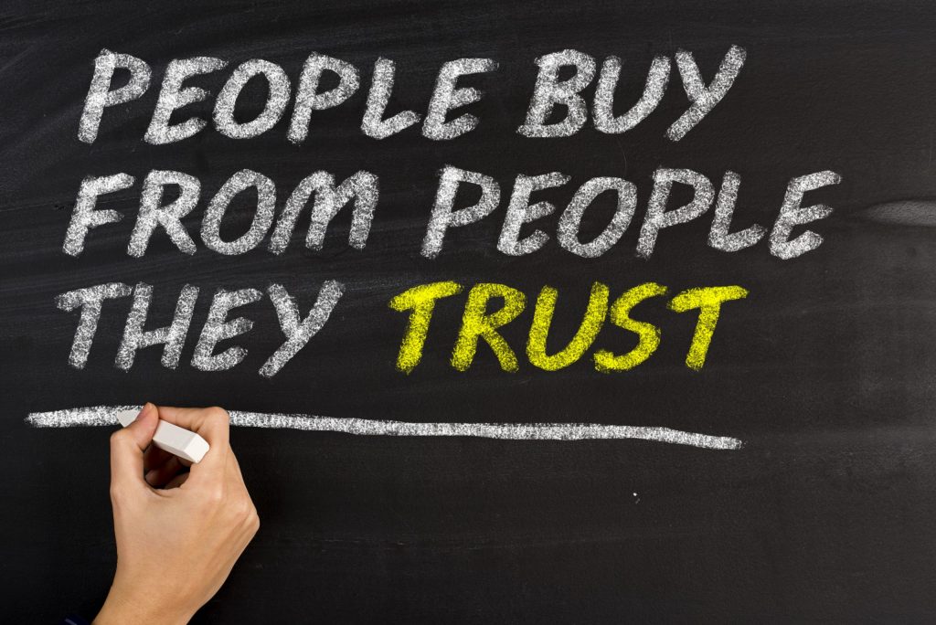 People Buy From People They Trust